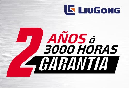 Garantía 2 años LiuGong